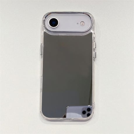CUTECASE ミラー iPhone17Pro/17Airケース オシャレ 鏡面 iPhone16Pro/15promax/14カバー シンプル 丈夫 CM5551