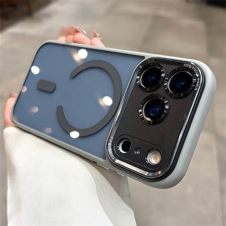 CUTECASE MagSafe対応 カメラコントロールボタンカバー付 iPhone17Pro/17ProMaxケース 耐衝撃 iPhone17/17Airケース 高級感 黄ばまない 頑丈CM5687
