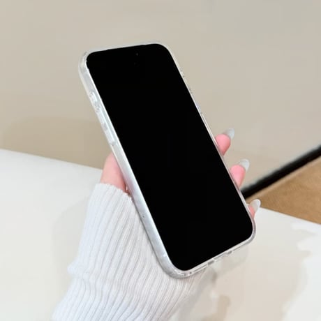 CUTECASE カップルペア iPhone17Promaxケース 男の子/女の子 iPhone17Pro/16Promax/15pro/14/13ケース 指紋防止 クリアケースCM6492