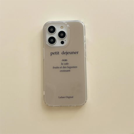 CUTECASE カップグリップ iPhone15/15proケース 英語 iPhone14/13pro/12ケース シック ファッションCM4472