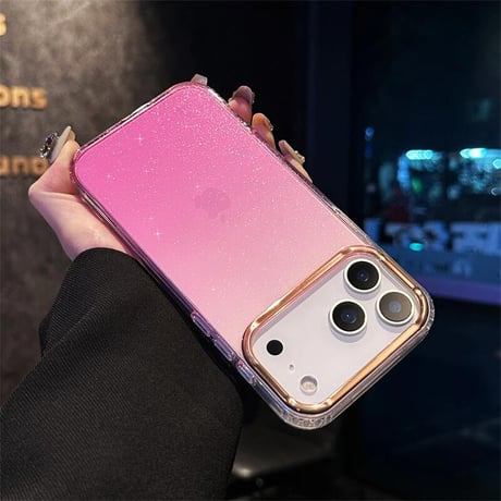 CUTECASE キラキラ iPhone17/17Airケース 星の空 きれい iPhone17ProMax/17Proカバー 大人可愛い 輝く美しい CM5688
