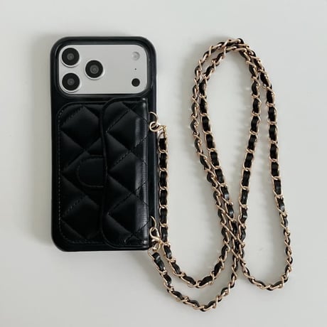 CUTECASE 高級感カード収納 iPhone17/17Proケース レザー iPhone17ProMax/16/15/14カバー 高品質 ショルダーストラップ付 上品CM6279