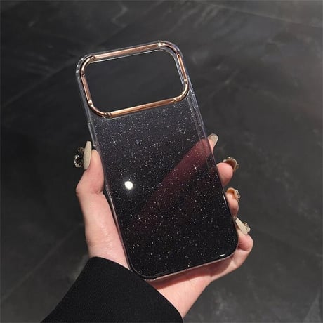 CUTECASE キラキラ iPhone17/17Airケース 星の空 きれい iPhone17ProMax/17Proカバー 大人可愛い 輝く美しい CM5688