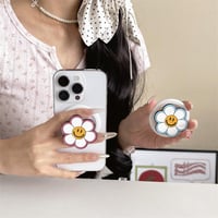 CUTECASE笑顔の花 スマホグリップ スタンド マグネット式タイプ 便利 可愛い 耐久性ある ギフトに最適CM5386