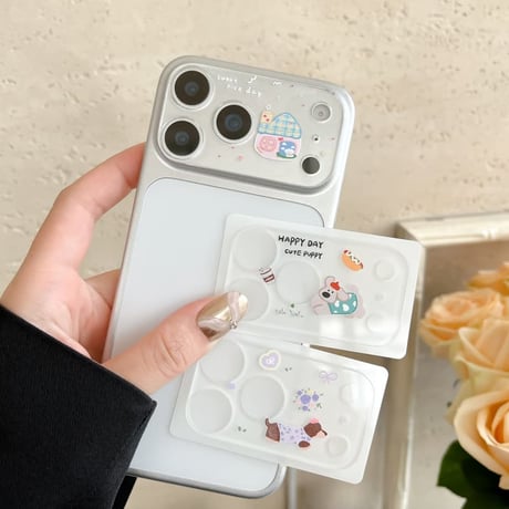 CUTECASE 可愛いカメラ保護カバー iPhone17Pro iPhone17ProMax ガラスレンズフィルム 動物柄 人気 傷から保護 ギフトにおすすめ CM5794