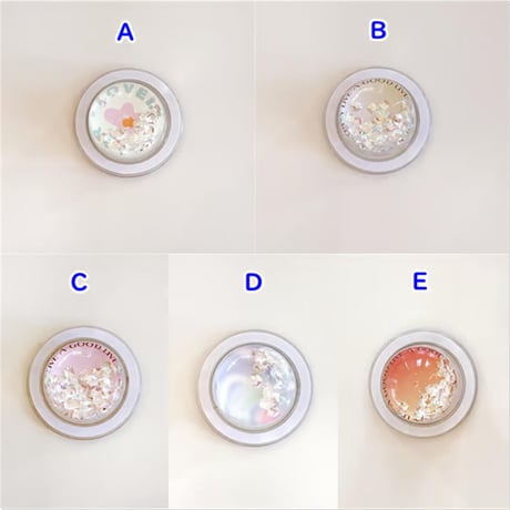 CUTECASE動くダイヤ入り スマホグリップ 可愛い オシャレ 綺麗 スマホスタンド キラキラ艶感 実用 マグネットタイプ 女子力アップ ギフトにおすすめCM4023