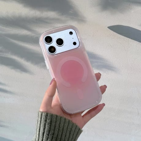 CUTECASE グラデーションカラーiPhone17/17Proケース MagSafe対応 iPhone17ProMax/Air/16/15promaxケース オシャレ 丈夫 CM5906