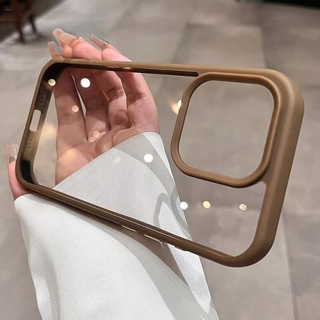 CUTECASEショルダーストラップ付 iPhone16Pro/16ProMaxケース クリア iPhone15/14promax/13proカバー 便利 高級感CM4772