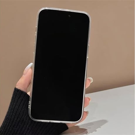 CUTECASEシック デコiPhone15/15proケース クリア アイフォン14/13pro/12ケース かわいい オシャレCM4474