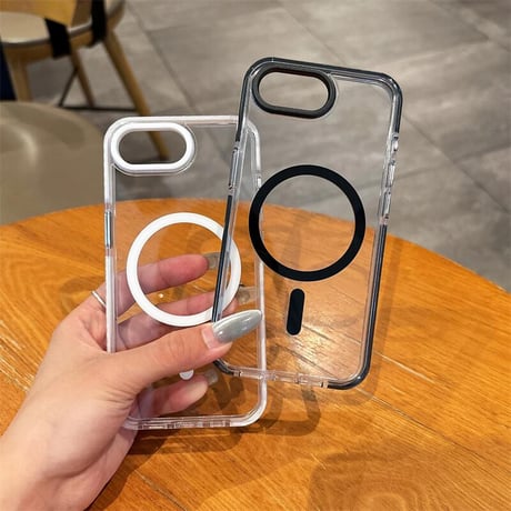 CUTECASEiPhone16Promax ケース Magsafe対応 クリアiPhone16Pro/15/14/13promaxケース シンプル風 黄ばまない 丈夫 CM5160