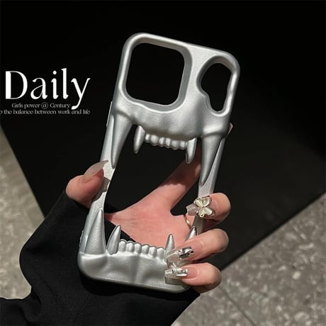 CUTECASEカッコイイ iPhone16pro/15romaxケース クール iPhone14/13pro/12カバー 丈夫 放熱仕様 ファッションCM5162