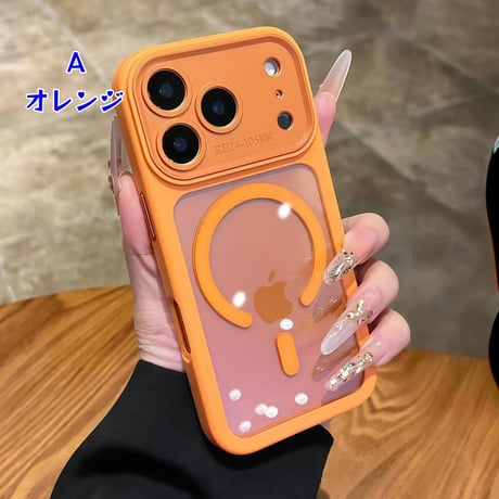 CUTECASE 強力マグネット iPhone17pro/17promaxケース カメラ部分カバー iPhone16/15シリーズカバー 耐衝撃 丈夫CM5871
