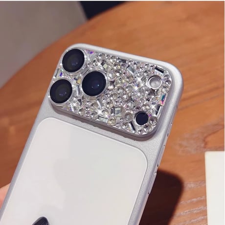 CUTECASE豪華ダイヤ カメラ保護カバー レンズフィルム iPhon17ProMax/17Pro/17/Air キラキラ 頑丈 ハンドメイド おしゃれ CM5708