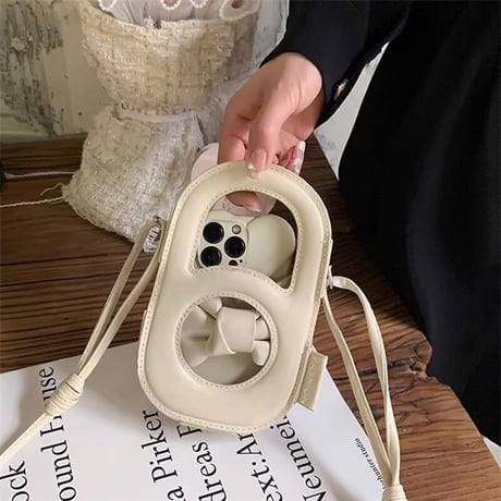 CUTECASEバック型 iPhone/Sharp/galaxy/sony/Arrowsケース ショルダーストラップ付 全機種対応 キュート 便利 シンプル風 肩ひも付きCM5355