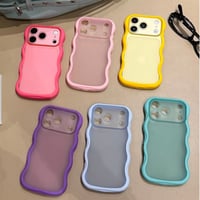 CUTECASE うねうね iPhone17Promaxケース指紋防止 iPhone16Pro/15pro/14ProMaxケース カメラ保護 シンプル風CM6535