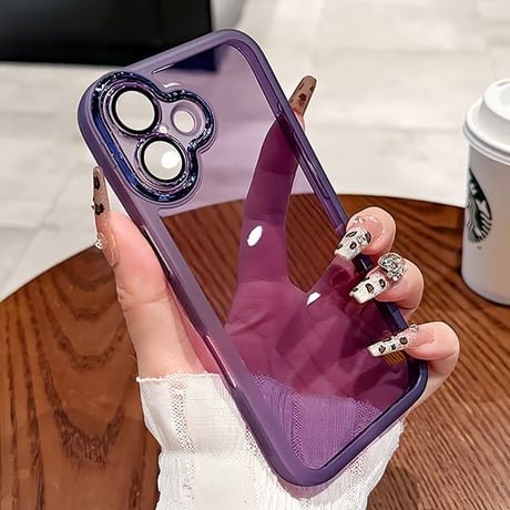CUTECASE iPhone17Promaxケースソフトケース 滑り止め レンズカバー付 iPhone17ProMax/Airカバー シンプル風 頑丈 軽量 使いやすい CM5763