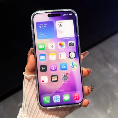 CUTECASEキラキラMagSafe対応 iPhone17/17Proケース ジュエリライン iPhone16/15PromaX/14カバー 透明黄ばまない 美しい輝く CM5861