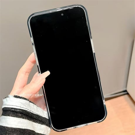 CUTECASE 琥珀色 iPhone17Pro/16Proケース グリップ付 iPhone15promax/14/13カバー 高級感 暈し染めカラー CM5614