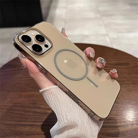 CUTECASE透明軽量 iPhone16promax/16proケース MagSafe対応 黄ばまない クリア iPhone15Pro/14/13/12カバー 高透明感頑丈 CM5317