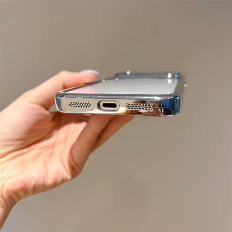 CUTECASEメッキ クリアiPhone17ProMax/17Proケース 高透明 iPhone16ProMax/15Pro/14カバー 頑丈 薄型軽量 CM6480