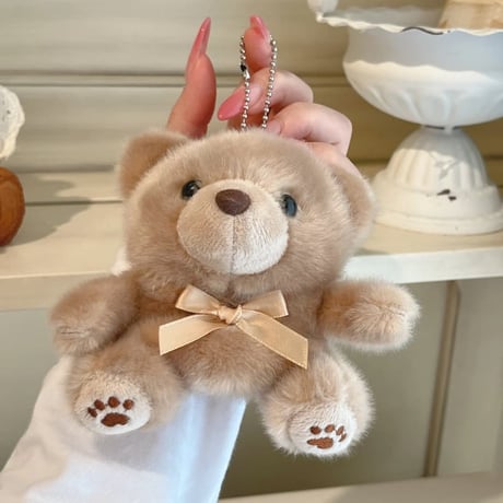 CUTECASE くまぬいぐるみ Airpods Pro3ケース ふわふわ Airpods4/3カバー pro2/Pro1ケース 可愛い ギフトにおすすめ CM6268
