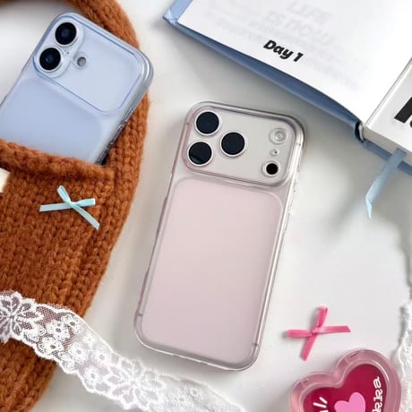 CUTECASE 薄型軽量 iPhone17Pro/17ケース 指紋防止 iPhone17Promax/16Pro/15ケース ラベンダー/ミストブルー/セージに合うCM6189