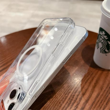 カメラコントロールボタン保護 iPhone16Proケース iPhone16 iPhone16ProMax MagSafe対応 黄ばまない 高透明 光沢感 耐衝撃加工 丈夫 抗菌性 CM4828