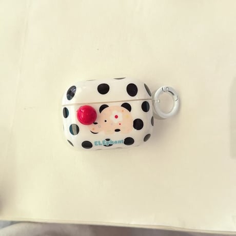 CUTECASE 象 Airpods Pro3ケース 可愛すぎる Airpods 4/3カバーケース AirpodsPro2/1 かわいい ギフトにおすすめ CM6402