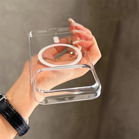CUTECASEクリア iPhone17/17proケース MagSafe対応 高透明 iPhone17ProMax/17Airカバー 耐衝撃 薄型 黄ばまない CM5600