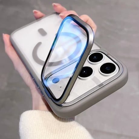 CUTECASE カメラカバースタンド付 iPhone17ProMax/17proケース MagSafe対応 iPhone17/Air/16ケース 指紋防止 高品質高級感 CM6010