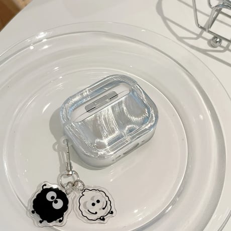 CUTECASEモンスター AirpodsPro3ケース 可愛い Airpodspro3/2/1カバー Airpods第3/2世代 キーホルダー プレゼントにおすすめCM6441