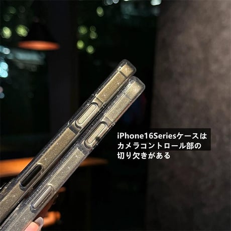 CUTECASEキラキララメ iPhone16Pro/16/16plusケース レンズカバー付き iPhone16Promaxカバー 大人ファッション 高級感高品質 黄ばまない CM4733