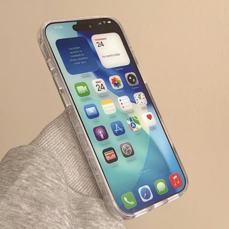 CUTECASE 花柄ミラー iPhone17pro/17カバー リボンキーホルダー iPhone16/15proケース 可愛い 女子力高いCM6157