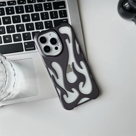 CUTECASE放熱 iPhone15pro/15promaxケース 透かし彫り iPhone14promax/13pro/12/11カバー 指紋防止 夏に人気CM4476