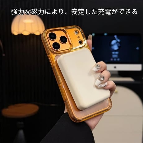CUTECASEカメラコントロールボタンカバー付 iPhone17/17ProMaxケース MagSafe対応 高透明光沢感 17Pro/Airケース 耐衝撃 高品質 CM5723