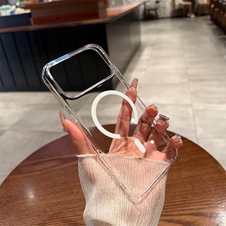CUTECASE クリア iPhone17/17proケース MagSafe対応 黄ばまない 薄型 iPhone16promax/15/14対応 高透明感 CM3509
