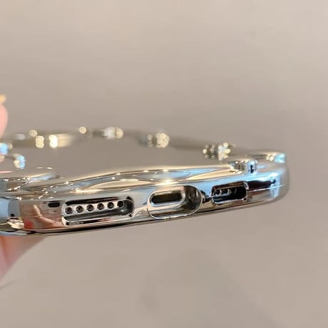 CUTECASEダイヤミラー iPhone15pro/15ケース キラキラ 豪華 iPhone14pro/13/12proカバー グリップ付き キラキラ きれい CM4076
