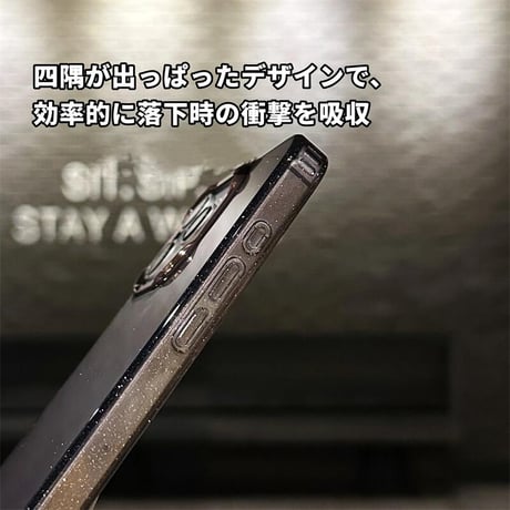 CUTECASEiPhone16Pro/16ケース キラキラ 大人可愛い クリアiPhone15Pro/14ProMax/13ケース 黄ばまない トレンド大人気 CM4675