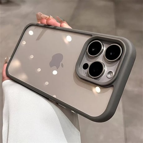 CUTECASEショルダーストラップ付 iPhone16Pro/16ProMaxケース クリア iPhone15/14promax/13proカバー 便利 高級感CM4772