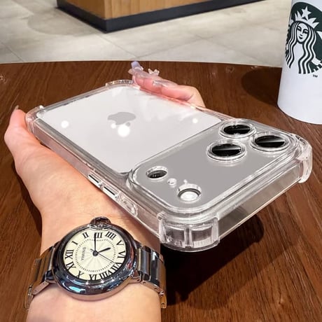 CUTECASE ラベンダー/ミストブルー/セージ iPhone17ケース 四隅耐衝撃 iPhone17Pro/16Promax/15ケース クリア レンズ保護 CM6094