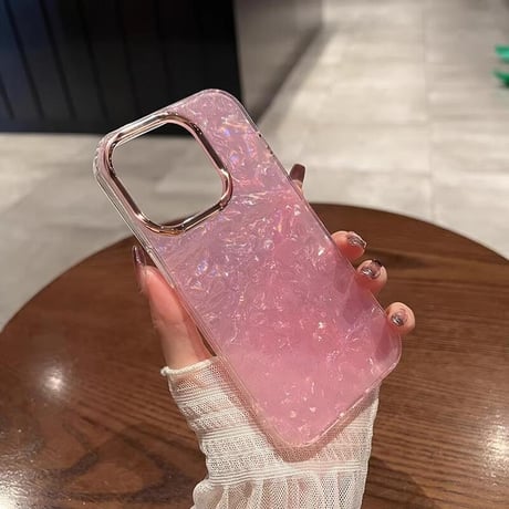 CUTECASEiPhone16Pro/16ケース シェル キラキラ iPhone15Pro/14Pro/13ケース 大人可愛い 上品 大人気 CM4680