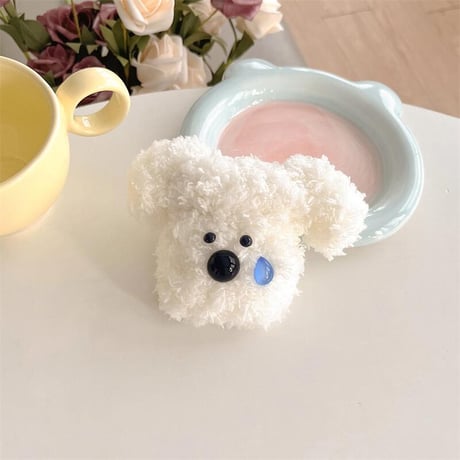CUTECASE犬ちゃん Airpods 4ケース ニット 第4/3/2世代 AirpodsPro2/Pro1カバー 柔らかい 面白いCM4679