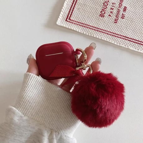 CUTECASE毛玉 Airpods 4ケース シリコン Airpods3/Pro2ケース airpodsproカバー トレンド人気 丈夫CM4928
