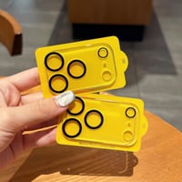 CUTECASE iPhone17/17Pro/17Air/17promax レンズ保護カバー 高透明ガラス 画質に影響しなく シンプル 定番 丈夫CM5679