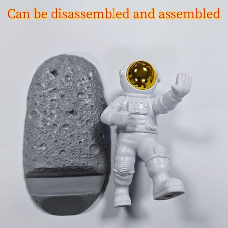CUTECASE新しい高品質のオリジナリティ宇宙飛行士の電話ホルダー宇宙飛行士のPCホルダーデスクトップの装飾アートウェア電話アクセサリー宇宙愛好家のための驚くべき素敵な贈り物C6022