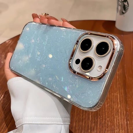 CUTECASEiPhone16Pro/16ケース シェル キラキラ iPhone15Pro/14Pro/13ケース 大人可愛い 上品 大人気 CM4680