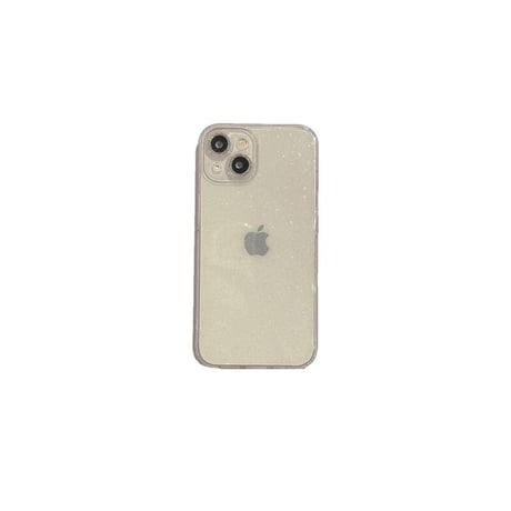 CUTECASEラメ クリア iPhone15/15proケース キラキラレンズフィルム iPhone14pro/13/12カバー 薄型ソフトケース 高透明 CM4053