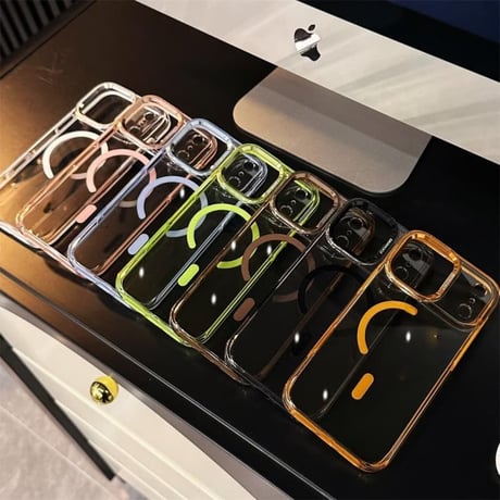 CUTECASEカメラコントロールボタンカバー付 iPhone17/17ProMaxケース MagSafe対応 高透明光沢感 17Pro/Airケース 耐衝撃 高品質 CM5723