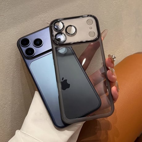 CUTECASE iPhone17Promaxケースソフトケース 滑り止め レンズカバー付 iPhone17ProMax/Airカバー シンプル風 頑丈 軽量 使いやすい CM5763