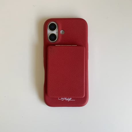CUTECASE スタンド付鏡 レザー iPhone17Promaxケース 耐衝撃 iPhone17Pro/16/15/14カバー 高品質 頑丈 上品 オシャレCM5933